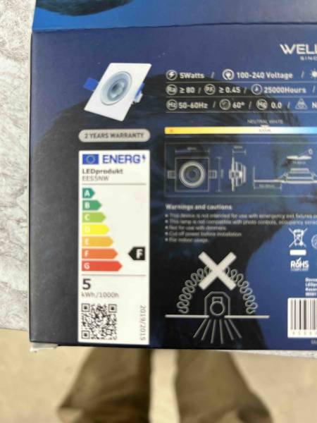 Einbau Spot 5Watt,neutral weiß,